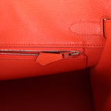 Hermes Birkin 30 Rouge Pivoine Clemence Palladium Hardware