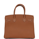 Hermes Birkin 30 Gold Togo Gold Hardware