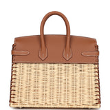 Hermes Picnic Birkin Sellier 25 Gold Swift Palladium Hardware