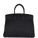 Hermes Birkin 35 Black Togo Palladium Hardware