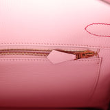 Hermes Special Order (HSS) Birkin 30 Rose Mexico and Rose Sakura Chevre Rose Gold Hardware