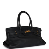 Pre-owned Hermes Shoulder Birkin 42 JPG Black Clemence Gold Hardware