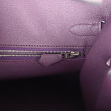 Hermes Birkin Sellier 30 Cassis Madame Palladium Hardware