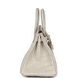 Hermes Birkin 25 Beton Matte Alligator Gold Hardware