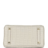 Hermes Birkin 25 Beton Matte Alligator Gold Hardware