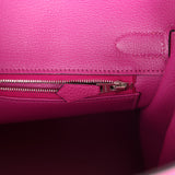 Hermes Birkin 30 Rose Pourpre Togo Palladium Hardware