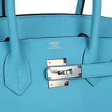 Hermes Birkin 30 Bleu du Nord Epsom Palladium Hardware