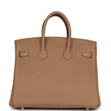 Hermes Birkin 25 Chai Togo Gold Hardware