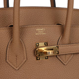 Hermes Birkin 25 Chai Togo Gold Hardware