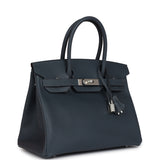 Hermes Birkin 30 Gris Misty Epsom Palladium Hardware