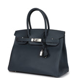 Hermes Birkin 30 Gris Misty Epsom Palladium Hardware