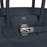 Hermes Birkin 30 Gris Misty Epsom Palladium Hardware