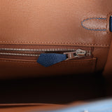 Hermes Birkin 25 Deep Bleu Verso Togo Palladium Hardware