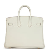 Hermes Birkin 25 Mushroom Togo Gold Hardware