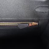 Hermes Birkin 35 Black Togo Gold Hardware