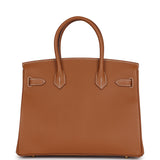 Hermes Birkin 30 Gold Epsom Gold Hardware