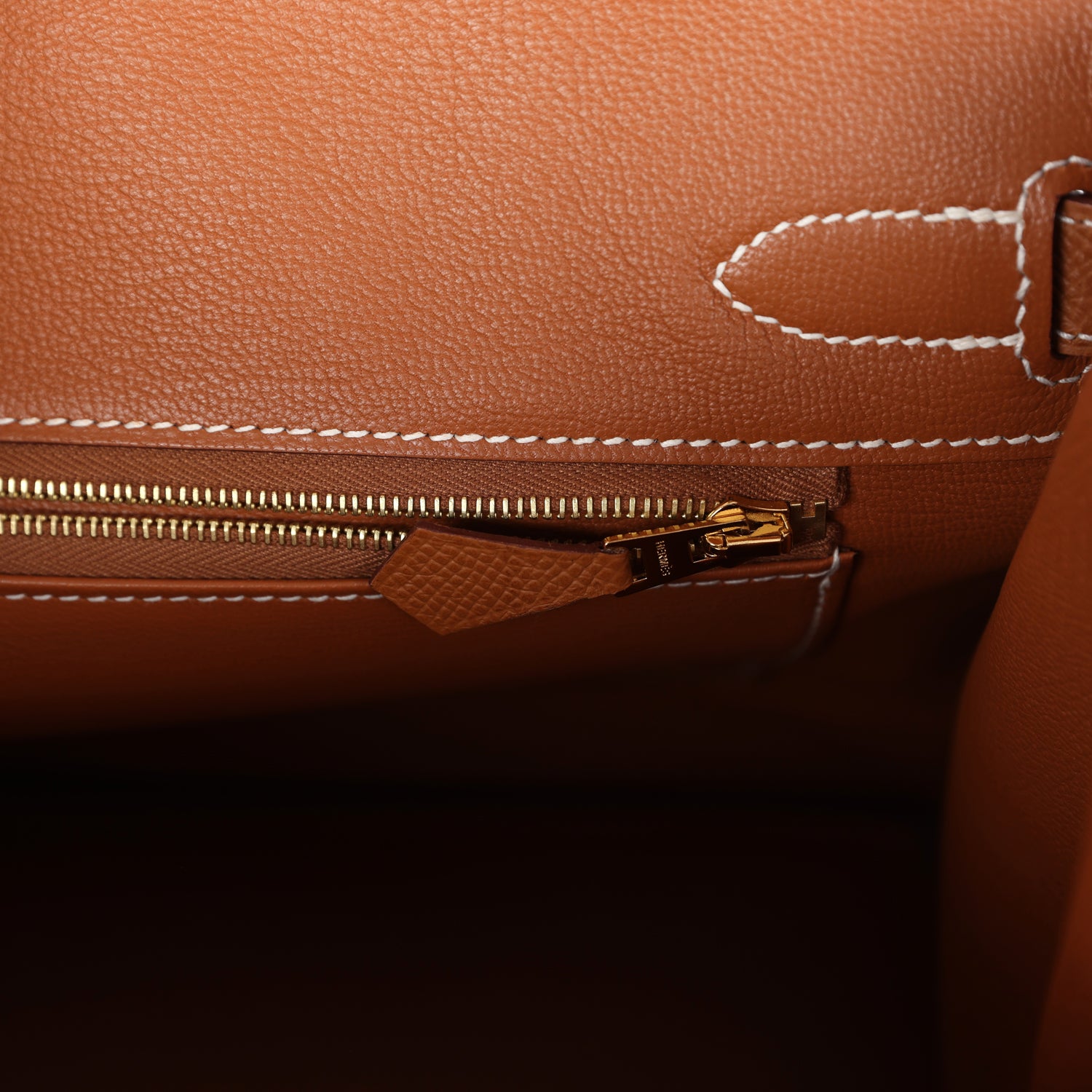 25S HERMES BIRKIN 30 IN COFFEE CALFSKIN GOLD HARDWARE