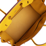 Hermes Birkin 35 Jaune Ambre Epsom Gold Hardware