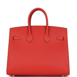 Hermes Birkin Sellier 25 Capucine Epsom Palladium Hardware