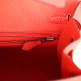 Hermes Birkin Sellier 25 Capucine Epsom Palladium Hardware