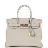 Hermes Birkin 30 Beton Togo Gold Hardware