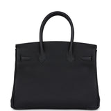 Hermes Birkin 30 Black Togo Palladium Hardware