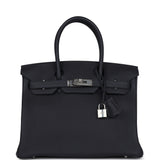 Hermes Birkin 30 Caban Togo Palladium Hardware