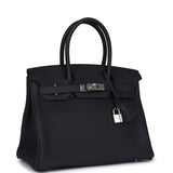 Hermes Birkin 30 Caban Togo Palladium Hardware