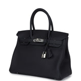 Hermes Birkin 30 Caban Togo Palladium Hardware