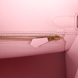 Hermes Birkin 30 Rose Sakura Chevre Mysore Gold Hardware