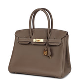 Hermes Birkin 30 Etoupe Togo Gold Hardware