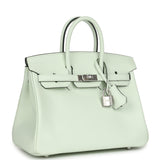 Hermes Birkin 25 Vert Fizz Swift Palladium Hardware