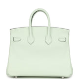 Hermes Birkin 25 Vert Fizz Swift Palladium Hardware