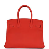 Hermes Birkin 30 Capucine Togo Gold Hardware