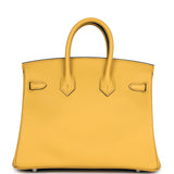 Hermes Birkin 25 Sun Swift Palladium Hardware