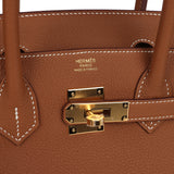 Hermes Birkin 30 Gold Togo Gold Hardware