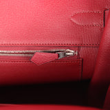 Hermes Birkin 35 Rouge Grenat Togo Palladium Hardware