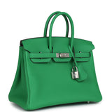 Hermes Birkin 25 Bambou Togo Palladium Hardware