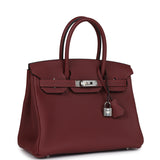 Hermes Birkin 30 Rouge H Togo Palladium Hardware