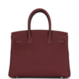 Hermes Birkin 30 Rouge H Togo Palladium Hardware