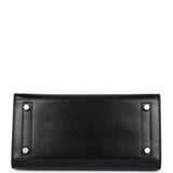 Hermes Birkin Sellier 25 Black Box Palladium Hardware