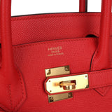 Hermes Birkin 30 Rouge Tomate Epsom Gold Hardware