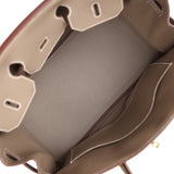 Hermes Birkin 35 Etoupe Togo Gold Hardware