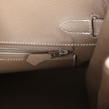 Hermes Birkin 30 Etoupe Epsom Palladium Hardware