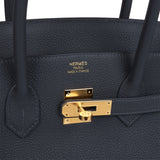 Hermes Birkin 35 Ardoise Togo Gold Hardware