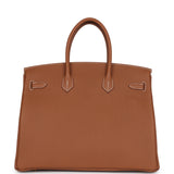 Hermes Birkin 35 Gold Togo Gold Hardware