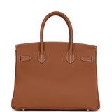 Hermes Birkin 30 Gold Togo Gold Hardware