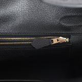 Hermes Birkin 30 Black Togo Gold Hardware