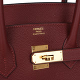 Hermes Birkin 35 Rouge H Togo Gold Hardware