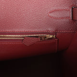 Hermes Birkin 35 Rouge H Togo Gold Hardware